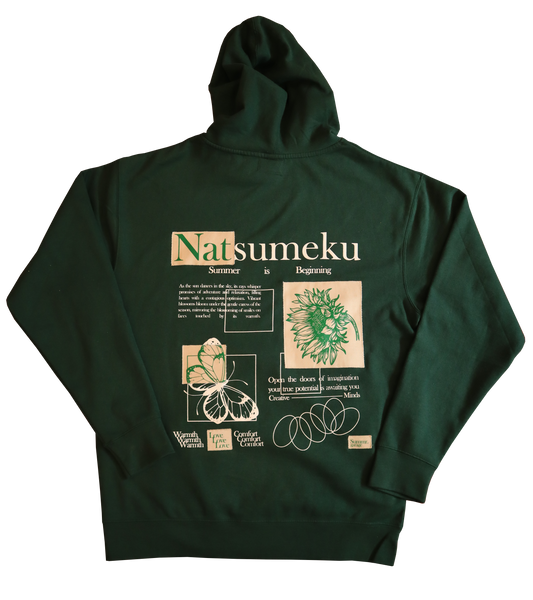 Natsumeku Hoodie (Forest Green)